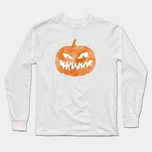 Jack O Lantern Halloween Pumpkin Long Sleeve T-Shirt